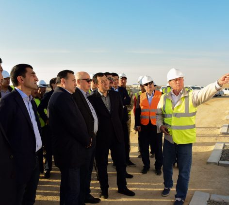 До конца 2016 года завершится строительство объектов первого пускового комплекса порта Курык