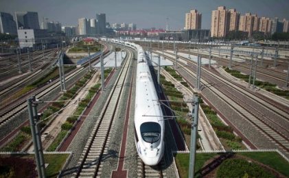 The first test train China-Kazakhstan-Turkmenistan-Iran launched