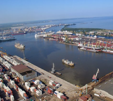 Строительство паромного комплекса в порту Курык